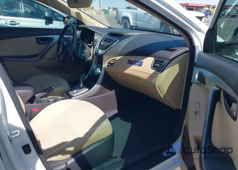 2013 Hyundai Elantra Gls z USA, uszkodzony, nr VIN 5NPDH4AE5DH162064